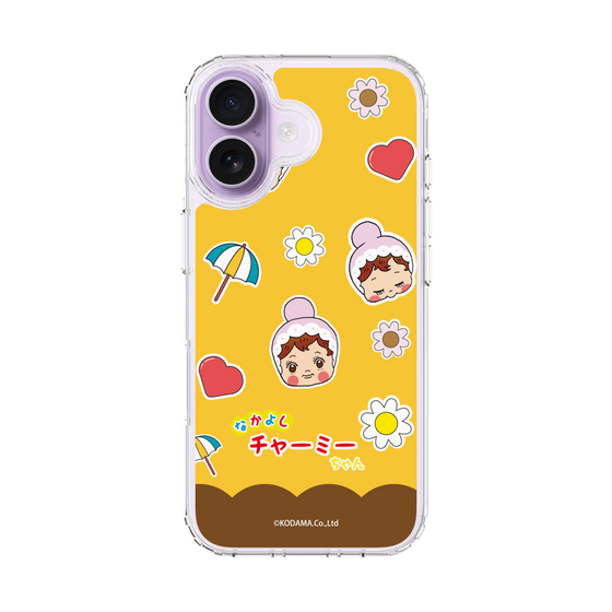 スリムプロテクションケース［ なかよしチャーミーちゃん - チャーミーちゃんとお花 ］