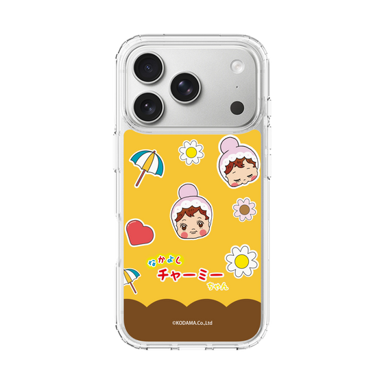 スリムプロテクションケース［ なかよしチャーミーちゃん - チャーミーちゃんとお花 ］