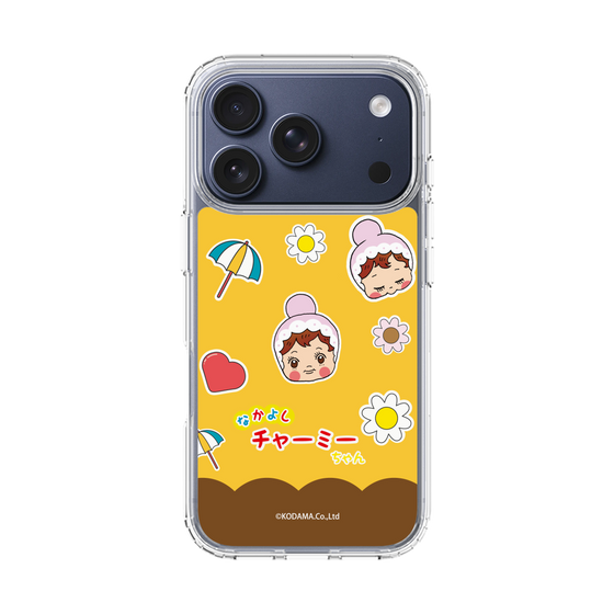 スリムプロテクションケース［ なかよしチャーミーちゃん - チャーミーちゃんとお花 ］