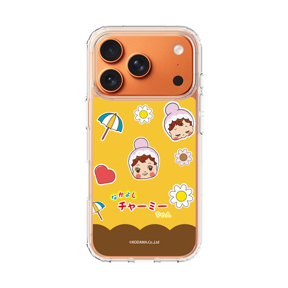 スリムプロテクションケース［ なかよしチャーミーちゃん - チャーミーちゃんとお花 ］
