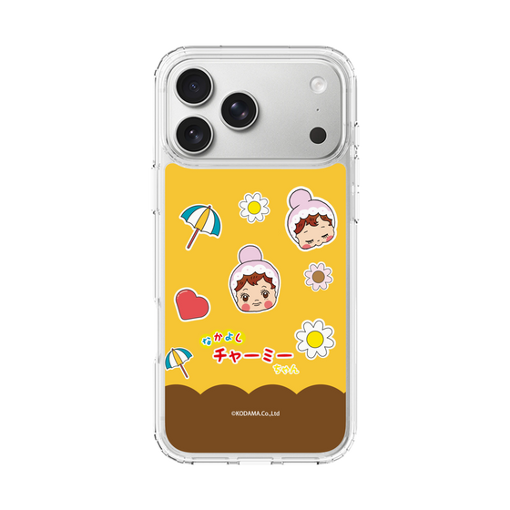 スリムプロテクションケース［ なかよしチャーミーちゃん - チャーミーちゃんとお花 ］
