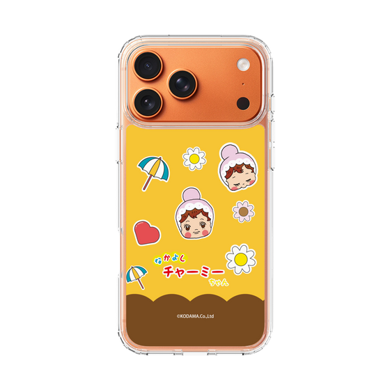 スリムプロテクションケース［ なかよしチャーミーちゃん - チャーミーちゃんとお花 ］