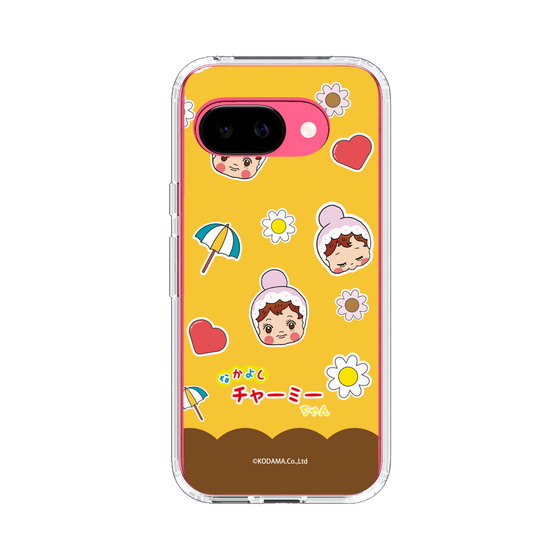 スリムプロテクションケース［ なかよしチャーミーちゃん - チャーミーちゃんとお花 ］
