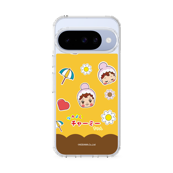 スリムプロテクションケース［ なかよしチャーミーちゃん - チャーミーちゃんとお花 ］
