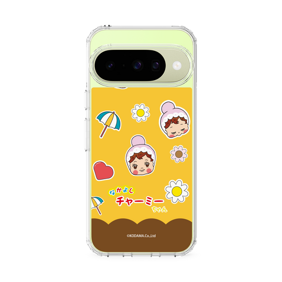 スリムプロテクションケース［ なかよしチャーミーちゃん - チャーミーちゃんとお花 ］