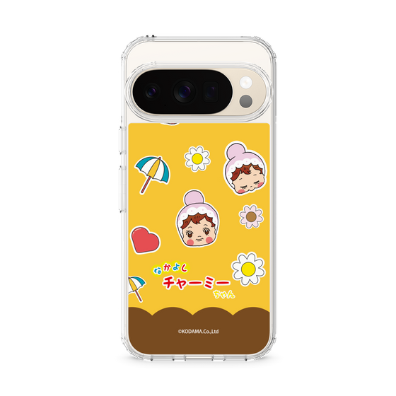 スリムプロテクションケース［ なかよしチャーミーちゃん - チャーミーちゃんとお花 ］