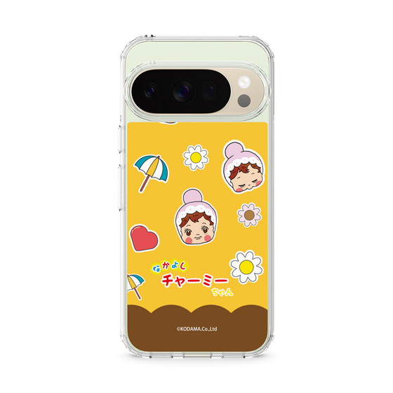 スリムプロテクションケース［ なかよしチャーミーちゃん - チャーミーちゃんとお花 ］
