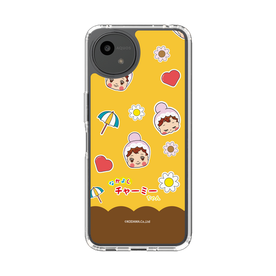 スリムプロテクションケース［ なかよしチャーミーちゃん - チャーミーちゃんとお花 ］