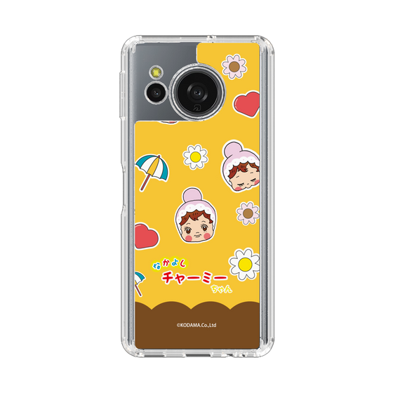スリムプロテクションケース［ なかよしチャーミーちゃん - チャーミーちゃんとお花 ］