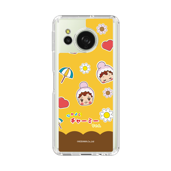 スリムプロテクションケース［ なかよしチャーミーちゃん - チャーミーちゃんとお花 ］