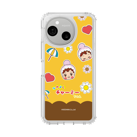 スリムプロテクションケース［ なかよしチャーミーちゃん - チャーミーちゃんとお花 ］