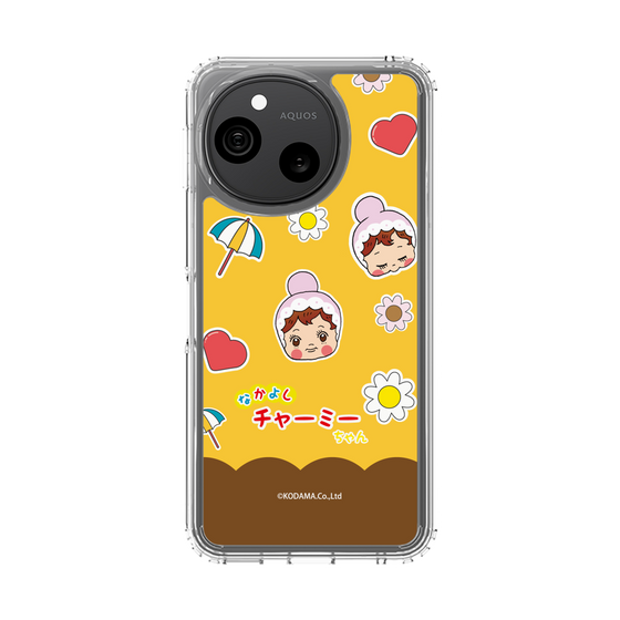 スリムプロテクションケース［ なかよしチャーミーちゃん - チャーミーちゃんとお花 ］