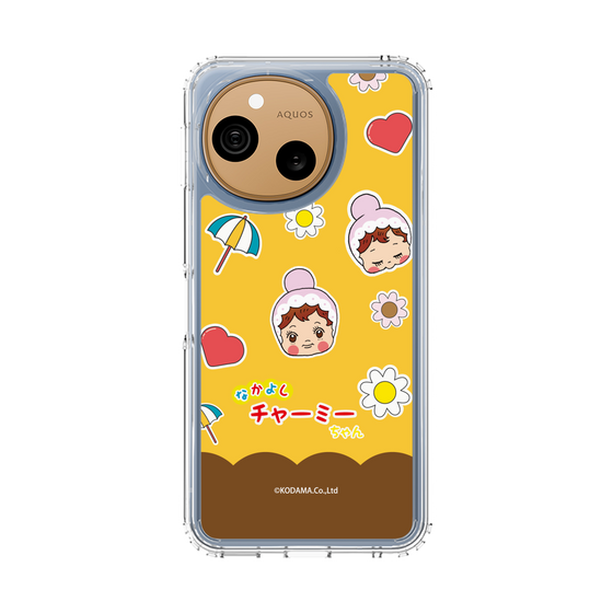 スリムプロテクションケース［ なかよしチャーミーちゃん - チャーミーちゃんとお花 ］