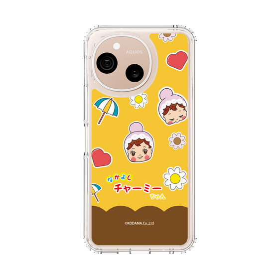 スリムプロテクションケース［ なかよしチャーミーちゃん - チャーミーちゃんとお花 ］