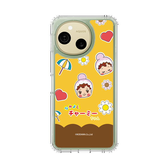 スリムプロテクションケース［ なかよしチャーミーちゃん - チャーミーちゃんとお花 ］