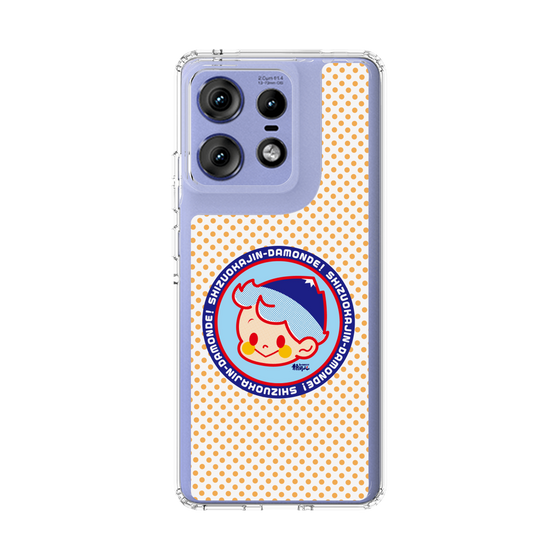 スリムプロテクションケース［ 静岡人 - だもんで坊や - オレンジ ］