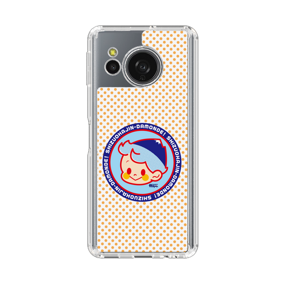 スリムプロテクションケース［ 静岡人 - だもんで坊や - オレンジ ］