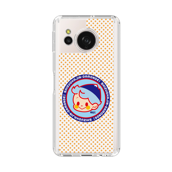 スリムプロテクションケース［ 静岡人 - だもんで坊や - オレンジ ］