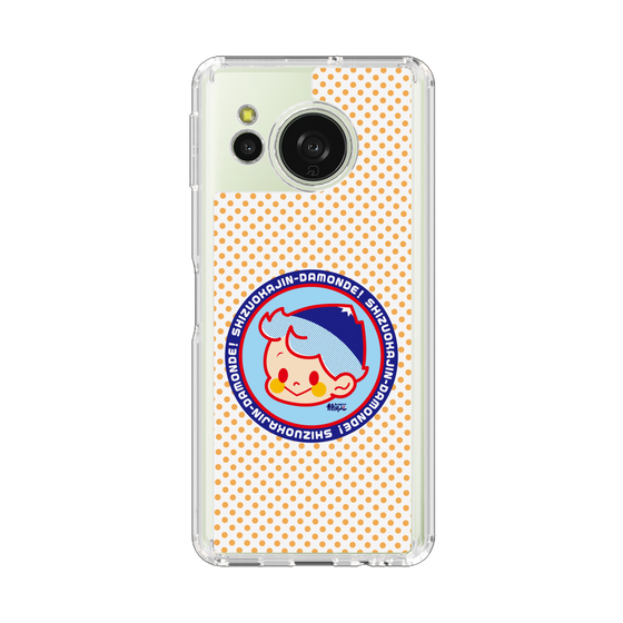 スリムプロテクションケース［ 静岡人 - だもんで坊や - オレンジ ］