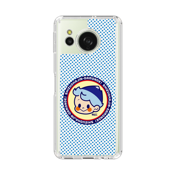 スリムプロテクションケース［ 静岡人 - だもんで坊や - ブルー ］