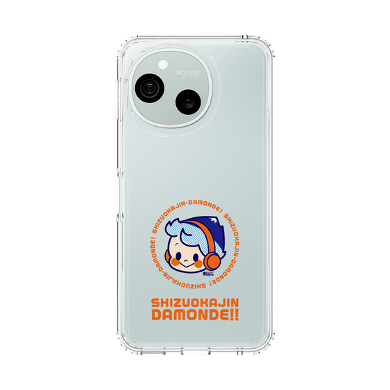 スリムプロテクションケース［ 静岡人 - だもんで坊やDJ - ノーマル ］