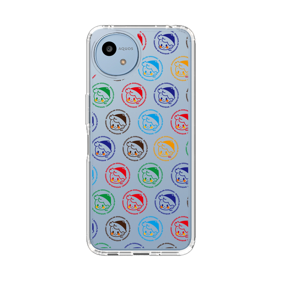 スリムプロテクションケース［ 静岡人 - だもんで坊やDJ - カラフル ］