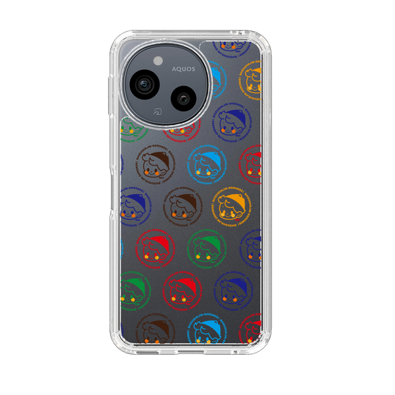 スリムプロテクションケース［ 静岡人 - だもんで坊やDJ - カラフル ］