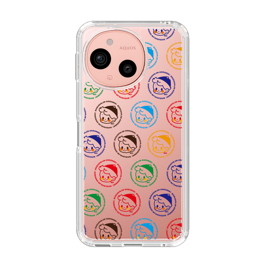 スリムプロテクションケース［ 静岡人 - だもんで坊やDJ - カラフル ］