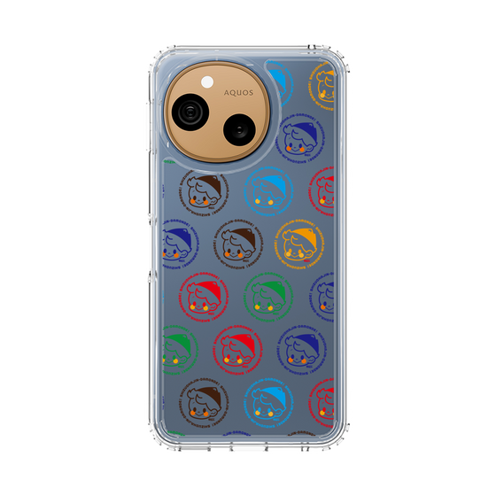 スリムプロテクションケース［ 静岡人 - だもんで坊やDJ - カラフル ］