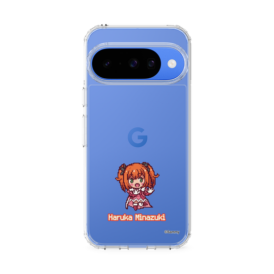 スリムプロテクションケース［ ツインエンジェル - 水無月 遥 - ドットイラスト ］