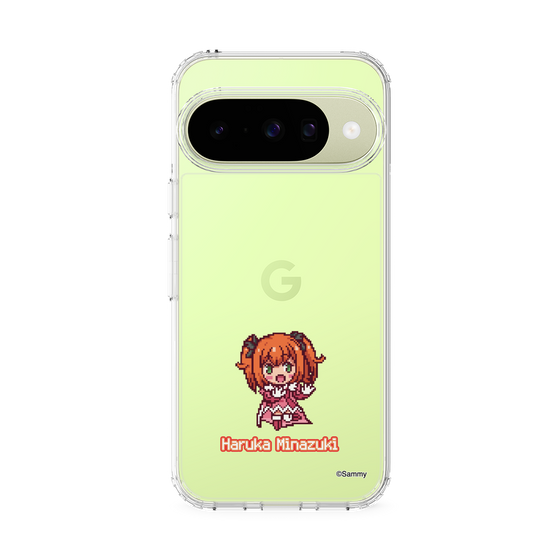 スリムプロテクションケース［ ツインエンジェル - 水無月 遥 - ドットイラスト ］
