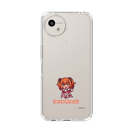 スリムプロテクションケース［ ツインエンジェル - 水無月 遥 - ドットイラスト ］