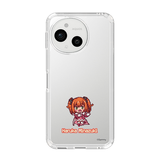 スリムプロテクションケース［ ツインエンジェル - 水無月 遥 - ドットイラスト ］