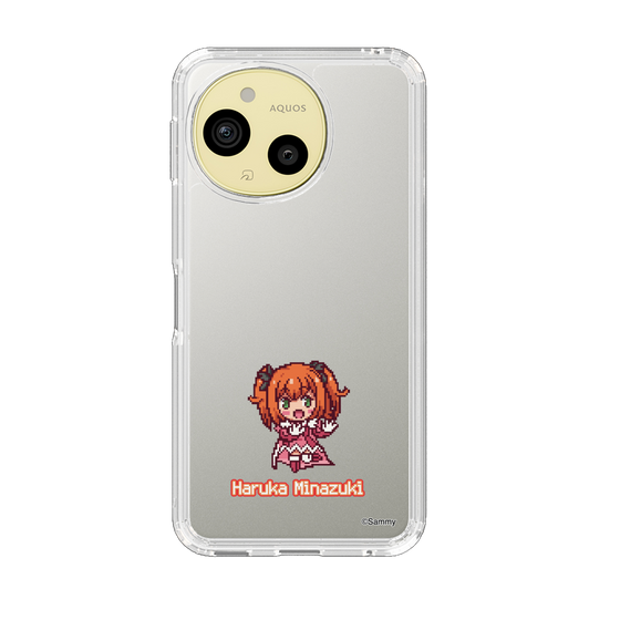 スリムプロテクションケース［ ツインエンジェル - 水無月 遥 - ドットイラスト ］