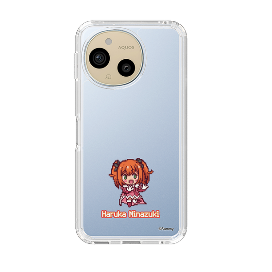 スリムプロテクションケース［ ツインエンジェル - 水無月 遥 - ドットイラスト ］