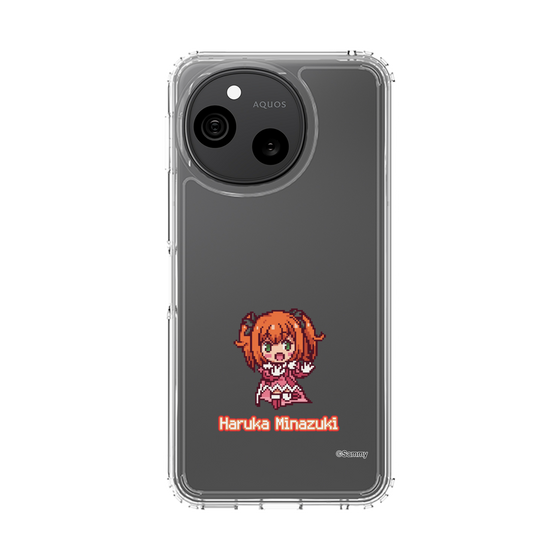 スリムプロテクションケース［ ツインエンジェル - 水無月 遥 - ドットイラスト ］