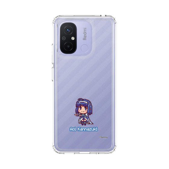 スリムプロテクションケース［ ツインエンジェル - 神無月 葵 - ドットイラスト ］