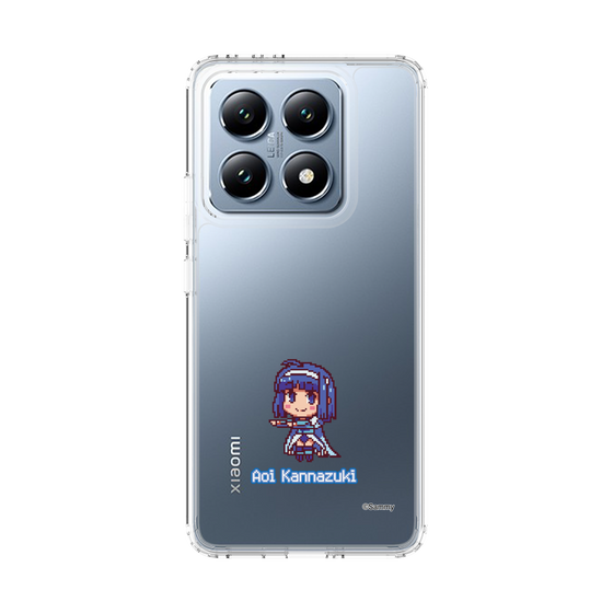 スリムプロテクションケース［ ツインエンジェル - 神無月 葵 - ドットイラスト ］