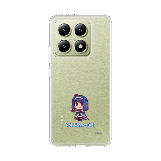 スリムプロテクションケース［ ツインエンジェル - 神無月 葵 - ドットイラスト ］