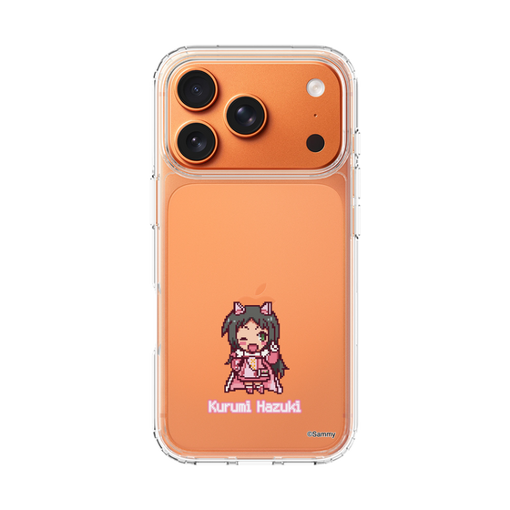 スリムプロテクションケース［ ツインエンジェル - 葉月 クルミ - ドットイラスト ］