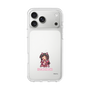 スリムプロテクションケース［ ツインエンジェル - 葉月 クルミ - ドットイラスト ］