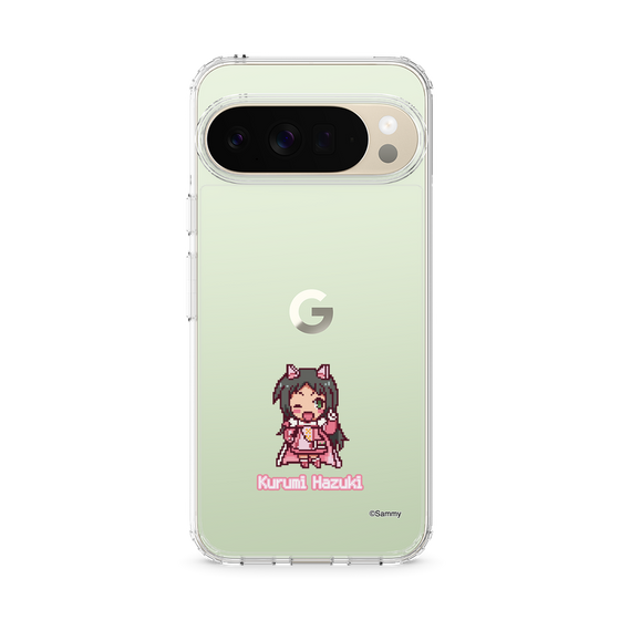 スリムプロテクションケース［ ツインエンジェル - 葉月 クルミ - ドットイラスト ］