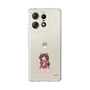 スリムプロテクションケース［ ツインエンジェル - 葉月 クルミ - ドットイラスト ］