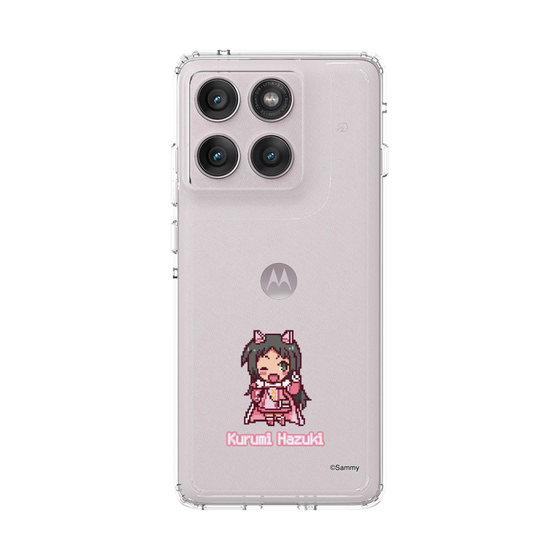 スリムプロテクションケース［ ツインエンジェル - 葉月 クルミ - ドットイラスト ］