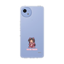 スリムプロテクションケース［ ツインエンジェル - 葉月 クルミ - ドットイラスト ］
