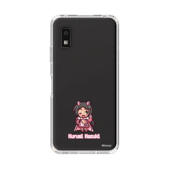 スリムプロテクションケース［ ツインエンジェル - 葉月 クルミ - ドットイラスト ］