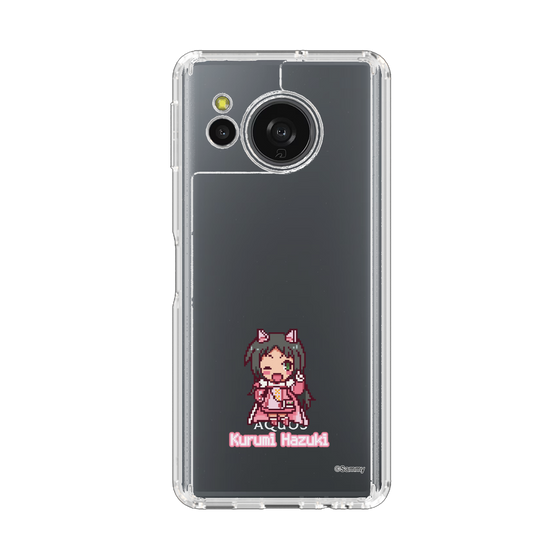 スリムプロテクションケース［ ツインエンジェル - 葉月 クルミ - ドットイラスト ］