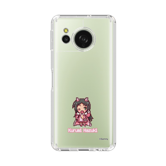 スリムプロテクションケース［ ツインエンジェル - 葉月 クルミ - ドットイラスト ］