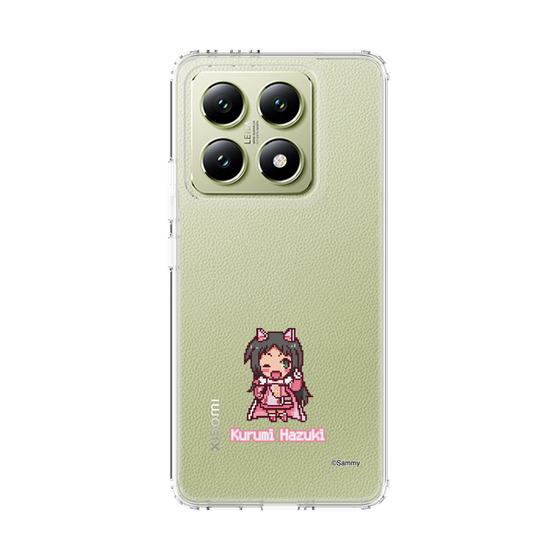 スリムプロテクションケース［ ツインエンジェル - 葉月 クルミ - ドットイラスト ］