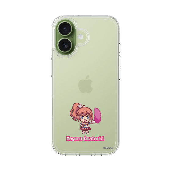 スリムプロテクションケース［ ツインエンジェル - 天月 めぐる - ドットイラスト ］